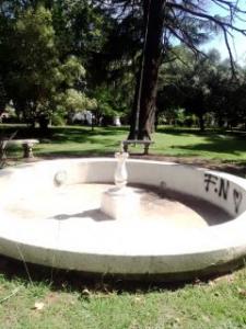 Preocupa el estado de abandono del Parque Municipal de Azul