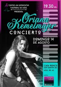 “Oriana Kemelmajer - Concierto 