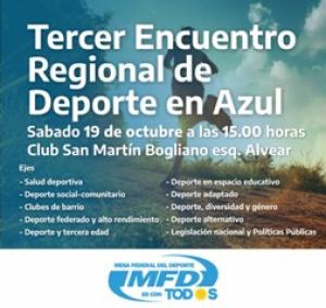 Jon Uriarte estará en Azul para participar  del Tercer Encuentro Deportivo Regional organizado por el Frente de Todos