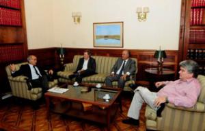 Dirigentes del Gen de la provincia se reunieron con el vice gobernador Salvador